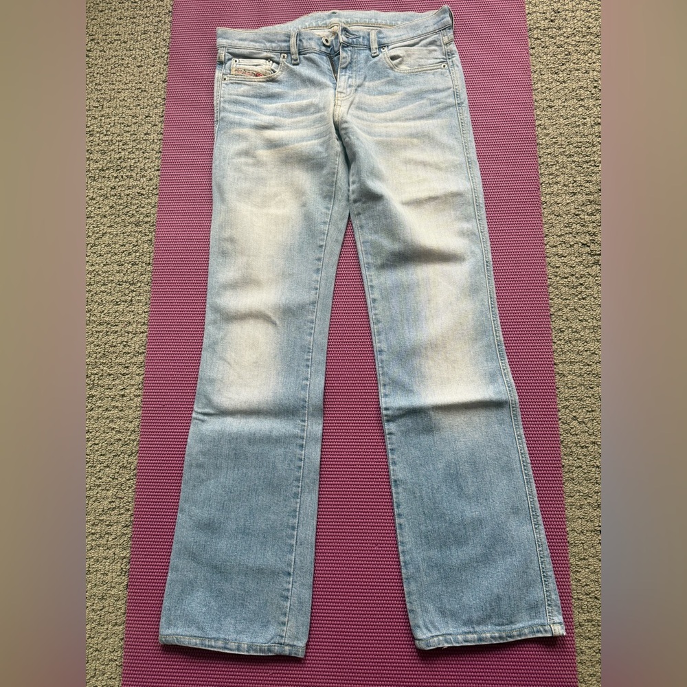 Vintage Diesel Light Blue Straight Leg Jeans